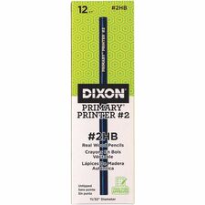 Dixon No. 2 Primary Printer Pencil - #2 Lead - Multi Lead - Blue Barrel - 1 / Pack