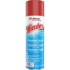 Windex&reg; Foaming Glass Cleaner - 19.7 fl oz (0.6 quart) - 6 / Carton - Streak-free, Versatile, Drip-free - White
