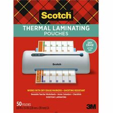 Scotch Laminating Pouch [LAMINATING;POUCH;50/PK-PK]