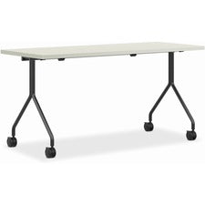 HON Between HMPT3060NS Nesting Table - Rectangle Top - 4 Seating Capacity x 60" Width x 30" Depth - Silver Mesh