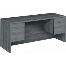 HON 10500 H10565 Credenza - 60" x 24"29.5" - 4 x Box, File Drawer(s) - Finish: Sterling Ash