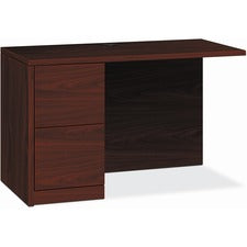 HON 10500 H105908L Return - 42" x 24"29.5" - 2 x File Drawer(s) - Finish: Mahogany