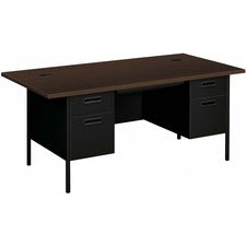 HON Metro Classic HP3276 Pedestal Desk [DESK;DBLPED;72X36;MOP-EA]