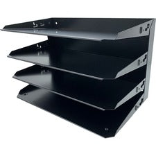 Huron Horizontal Slots Desk Organizer [ORGNZR HORZ 4 LEGAL SLOT-EA]