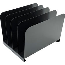 Huron Vertical Desk Organizer [VRT 4- CMPRTMT ORGNZR; BK-EA]