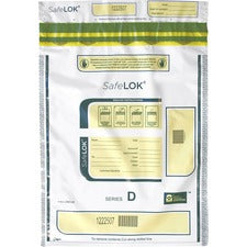 ControlTek SafeLOK Tamper-Evident Deposit Bags [BAG;DEPOST;TMP-EVD;12X16;WE-PK]