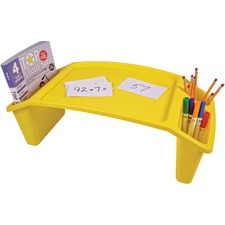 Deflecto Antimicrobial Kids Lap Tray [LAPTRAY;YELLOW-EA]