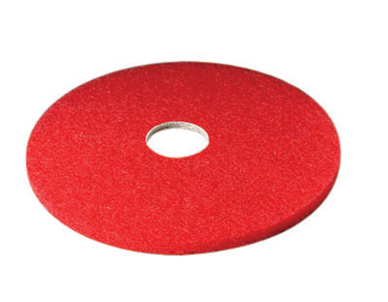 3M - 3M Scotch-Brite 16 in. D Non-Woven Natural/Polyester Fiber Buffer Floor Pad Red - Case of 5