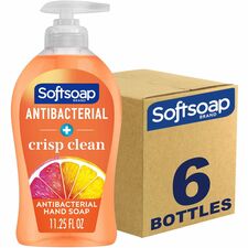 Softsoap Antibacterial Soap Pump [SOFTSOAP;CRISP CLN;11.25OZ-CT]