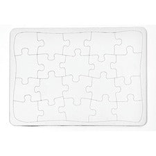 Ashley Blank White Puzzle [PUZZLE;BLNK; 14X10; WHITE-EA]
