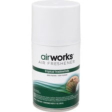 AirWorks Metered Aerosol Air Fresheners [FRESHENER;AIR;METER;TROPICL-CT]