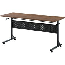 Lorell Shift 2.0 Flip and Nesting Mobile Table [TABLE;FLIPPER;60X24;WT-EA]