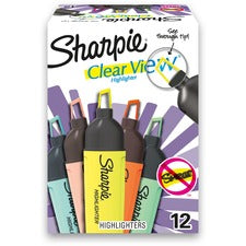 Sharpie Clear View Highlighter [HIGHLIGHTER;CLEARVIEW;TANK;ASS-DZ]