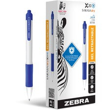 Zebra SARASA dry X20+ Retractable Gel Pen [PEN;ANTIMCRBIAL;X20;DZ;BL-DZ]