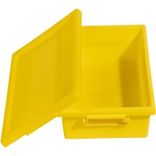 Deflecto Little Artist Antimicrobial Storage Tote [TOTE;2.5QT;YELLOW-EA]