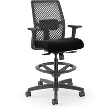 HON Ignition ReActiv Low-Back Task Stool [CHAIR;STOOL;REACTLOWBACK;BLK-HON692LP]