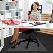 Advantagemat&reg; Plus APET Rectangular for Low/Standard Pile Carpets - 46" x 60"