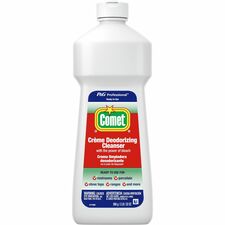 Comet Creme Deodorizing Cleanser - 32 fl oz (1 quart)Bottle - 1 Bottle - Non-scratching - White