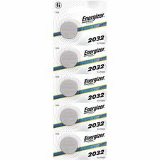 Energizer Industrial 2032 Lithium Batteries, 2032 Energizer Industrial Lithium Batteries, 5 Pack