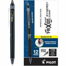 FriXion Synergy Clicker Erasable Gel Pen [PEN;GEL;FX;SYNERGY;.5;BLK-DZ]