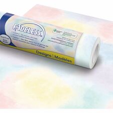 Fadeless Bulletin Board Paper Rolls [ROLL;FDLESS;48X50;WATERCOLR-RL]