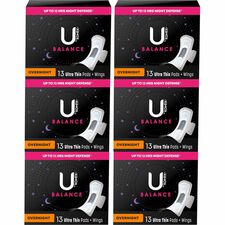 U by Kotex Ultra Thin Overnight Pads [KOTEX;THIN;OVERNIGHT;PAD;13-CT]