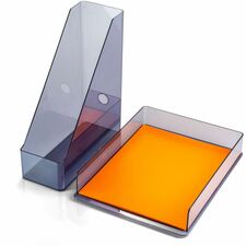 Officemate Recycled Letter Tray & File Desktop Set