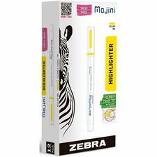 Zebra Pen Mojini Single Ended Highlighters [HIGHLIGHTER;YELLOW;DZ-DZ]
