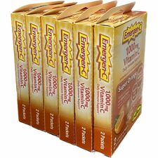 Emergen-C Orange Vitamin C Drink - Powder - 6 / Box