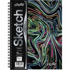 Pacon Fashion Sketch Book [BOOK;SKTCH;NEONSQGGLS;HWT;75PG-EA]