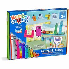 Learning Resources MathLinks Cubes Early Activity Set [SET;NUMBERBLOCKS;MATHLNK;1-10;-EA]