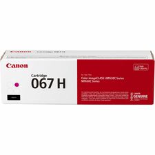 Canon 067 Original High Yield Laser Toner Cartridge - Magenta - 1 Pack - 2350 Pages