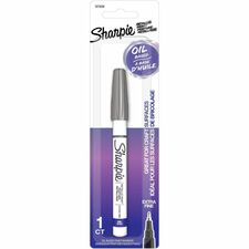 Sharpie Oil-Based Paint Markers - Extra Fine Marker Point - Silver Oil Based Ink - Metal Barrel - 1 Pack