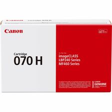 Canon 070 Original High Yield Laser Toner Cartridge - Black - 1 Pack - 10200 Pages