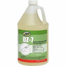 Zep Commercial DZ-7 Neutral Disinfectant Cleaner [DISINFECTANT;QUAT;NEUTRL;GL-EA]