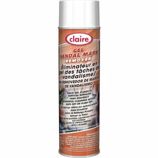 Claire Gel Vandal Mark Remover - 15 oz (0.94 lb) - 1 Each - Easy to Use - Knockout Orange