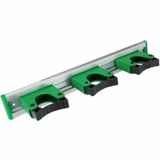 Unger Hang Ups Pole Holders - 5 / Carton - Green, Black - Rubber Grip [RACK;TOOL;HANGUP;14"-CT]