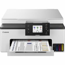 Canon MAXIFY GX1020 Wired & Wireless Inkjet Multifunction Printer - Color - White