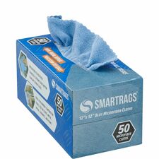 Monarch Smart Rags Microfiber Cloths [CLOTH;MICROFIBER;12X12;BLU-BX]