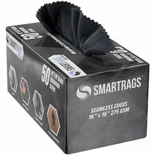 Monarch Smart Rags Microfiber Cloths [CLOTH;MCROFBR;HD;16X16;BLK-BX]