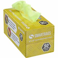 Monarch Smart Rags Microfiber Cloths [CLOTH;MICROFIBER;12X12;YLW-BX]
