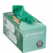 Monarch Smart Rags Microfiber Cloths [CLOTH;MICROFIBER;12X12;GRN-BX]