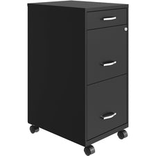 NuSparc Mobile File Cabinet [FILE;VRT;MBL;BFF;18";BK-EA]