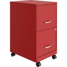 NuSparc Mobile File Cabinet [FILE;VRT;MBL;2DR;18";RD-EA]