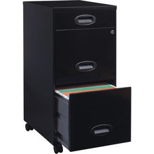 NuSparc File Cabinet [FILE;VRT;MBL;BBF;18";BK-EA]