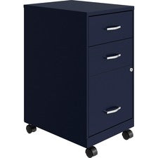 NuSparc 3-Drawer Organizer Metal File Cabinet [FILE;VRT;MBL;BBF;18";NY-EA]