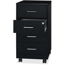 NuSparc Mobile Storage Cabinet [FILE;ORG;VRT;4DR;BK-EA]
