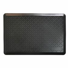 Lorell Workstation Mat - Workstation - 36" Length x 24" Width - Polyurethane Foam - Black - 1Each