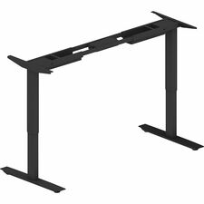 Lorell Sit-to-Stand Two-Tier Base [BASE;SITSTAND;2D;BLK-EA]