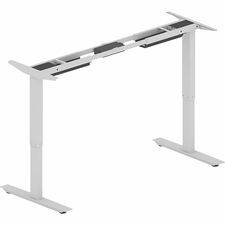 Lorell Sit-to-Stand Two-Tier Base [BASE;SITSTAND;2D;SIL-EA]